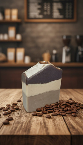 صابون قهوه شکلاتی؛ رفع تیرگی زیر بغل، زانو و آرنج | جوانکننده پوست