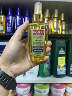 روغن مراقبت آرگان بیوبلاس (Bioblas Argan Oil Care) - تغذیهکننده، ترمیمکننده و ضد ریزش مو (حجم ۱۰۰ میل)