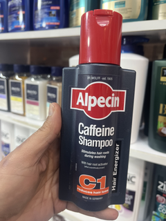 شامپو کافئین آلپسین (Alpecin) مدل C1 ضد ریزش و انرژیبخش حجم ۲۵۰ میلیلیتر