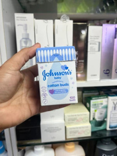 گوشپاککن ۱۰۰ عددی جانسون (Johnson's) - ۱۰۰٪ پنبه خالص و ضدحساسیت